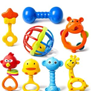 Animal Shaped Baby Toys Full Set